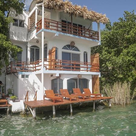Seven Blue House Village & Lodge Bacalar Esterno foto
