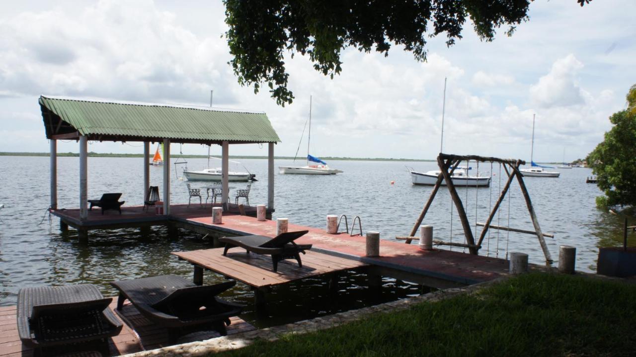 Seven Blue House Village & Lodge Bacalar Esterno foto