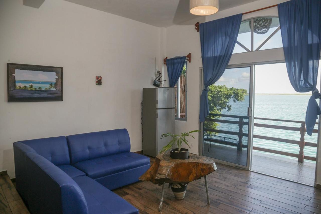 Seven Blue House Village & Lodge Bacalar Esterno foto