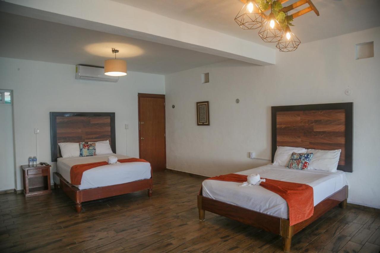 Seven Blue House Village & Lodge Bacalar Esterno foto