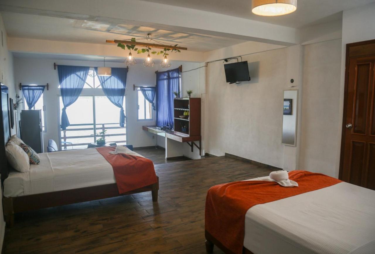 Seven Blue House Village & Lodge Bacalar Esterno foto