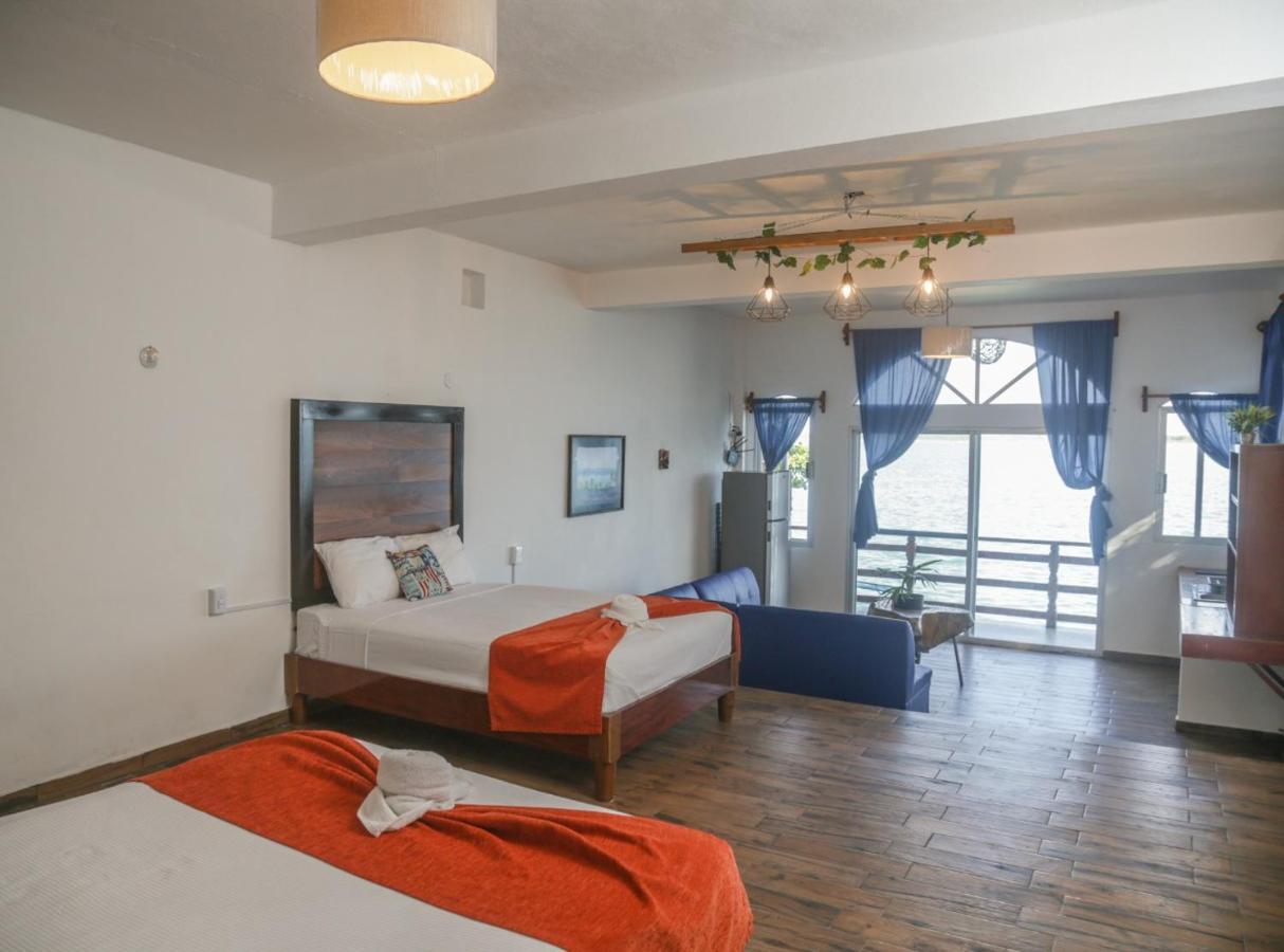 Seven Blue House Village & Lodge Bacalar Esterno foto