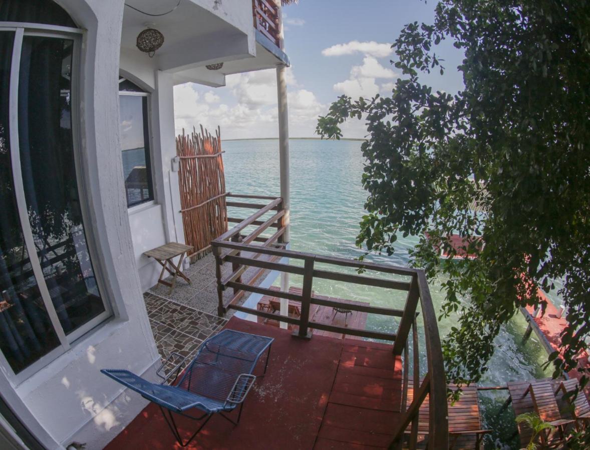 Seven Blue House Village & Lodge Bacalar Esterno foto