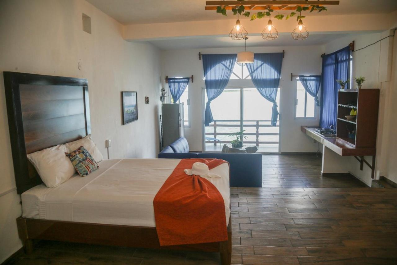 Seven Blue House Village & Lodge Bacalar Esterno foto