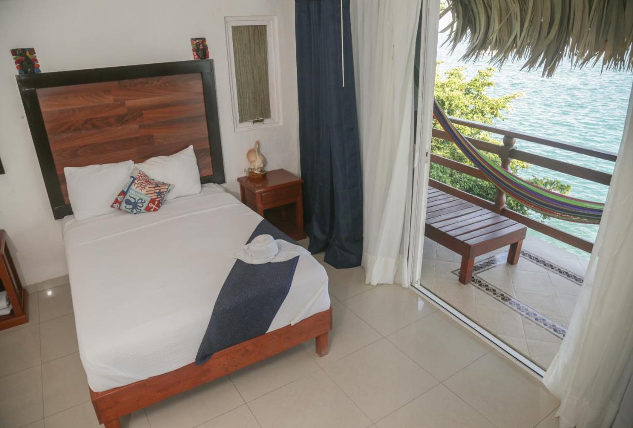Seven Blue House Village & Lodge Bacalar Esterno foto