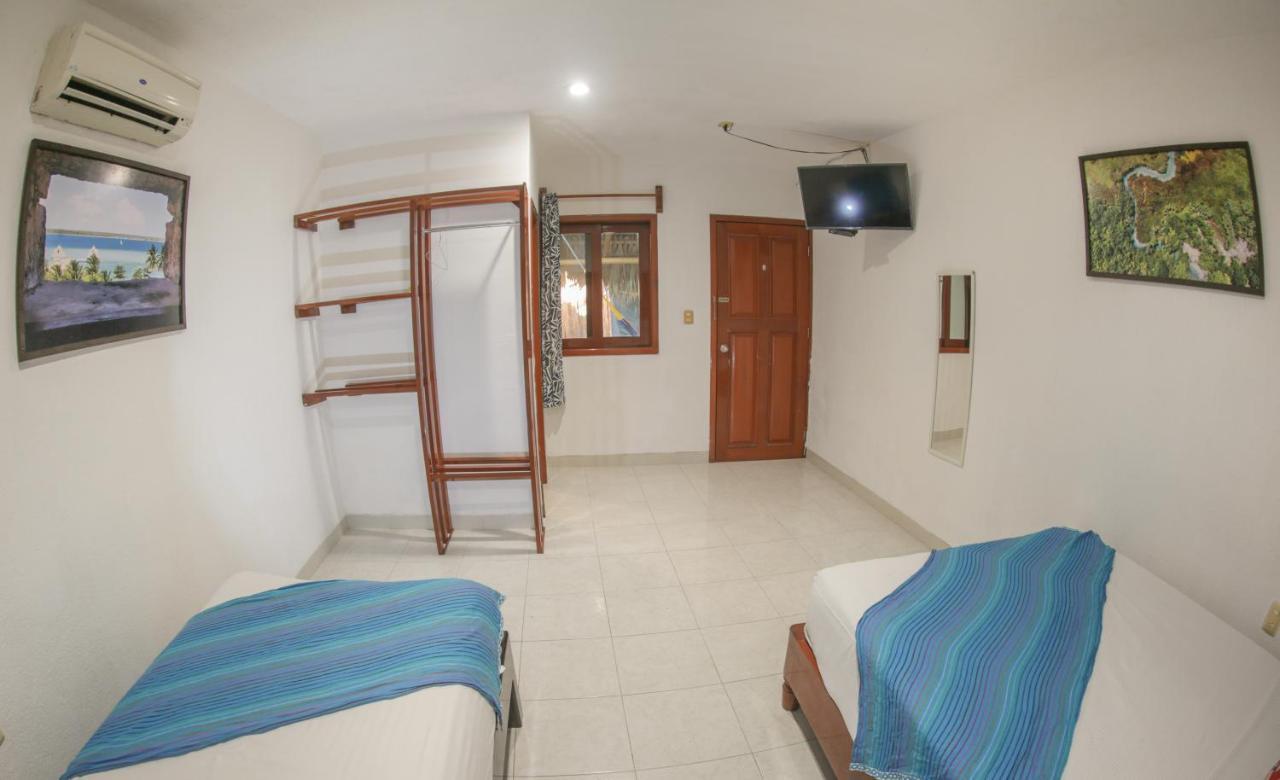 Seven Blue House Village & Lodge Bacalar Esterno foto