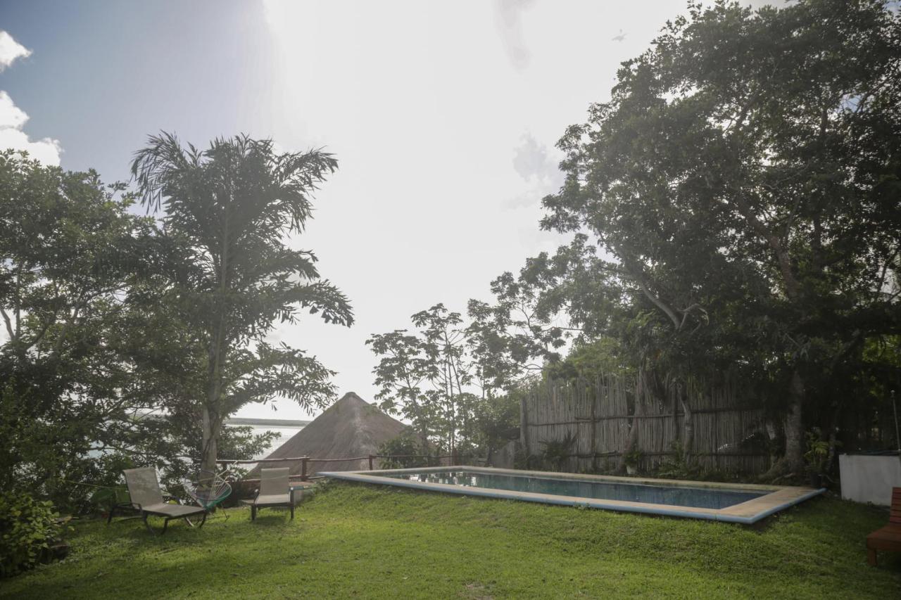 Seven Blue House Village & Lodge Bacalar Esterno foto