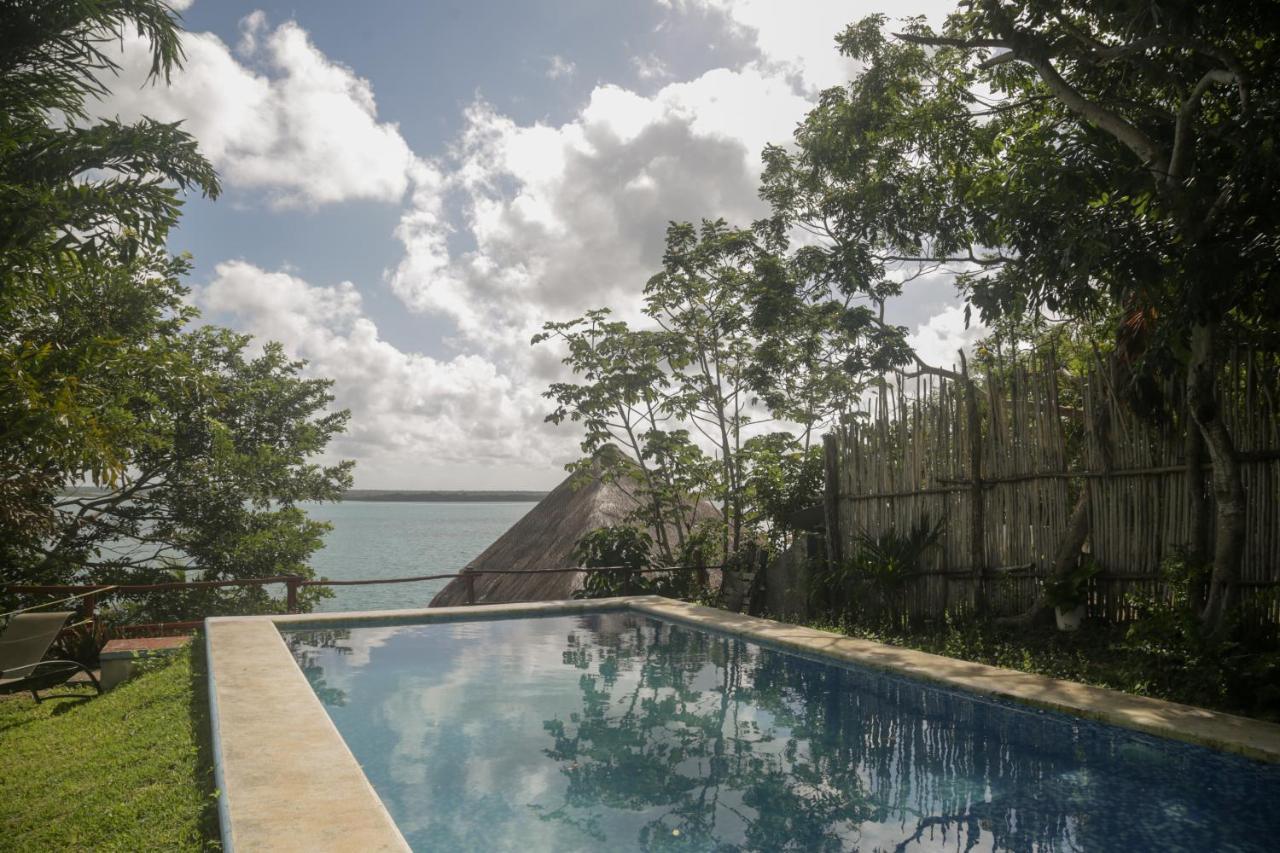 Seven Blue House Village & Lodge Bacalar Esterno foto