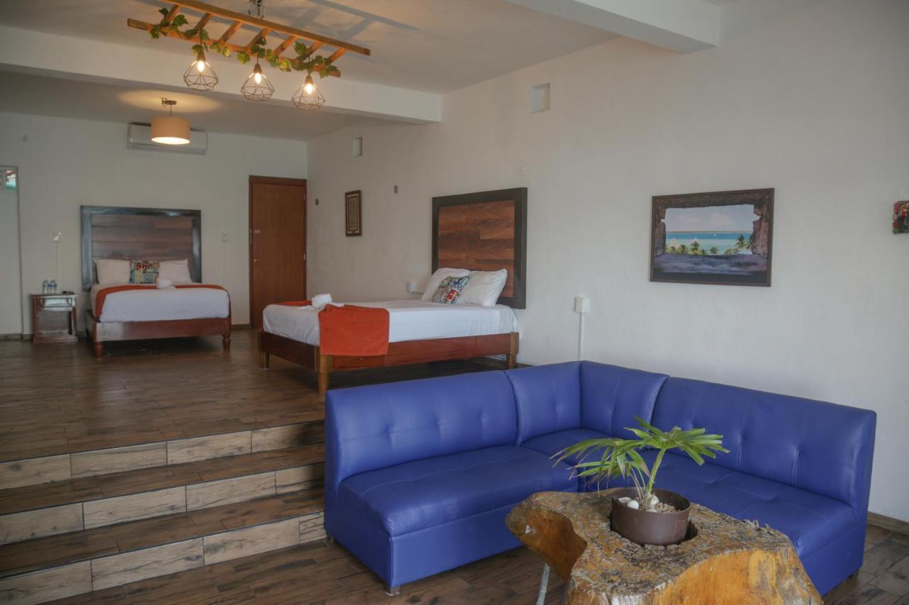 Seven Blue House Village & Lodge Bacalar Esterno foto