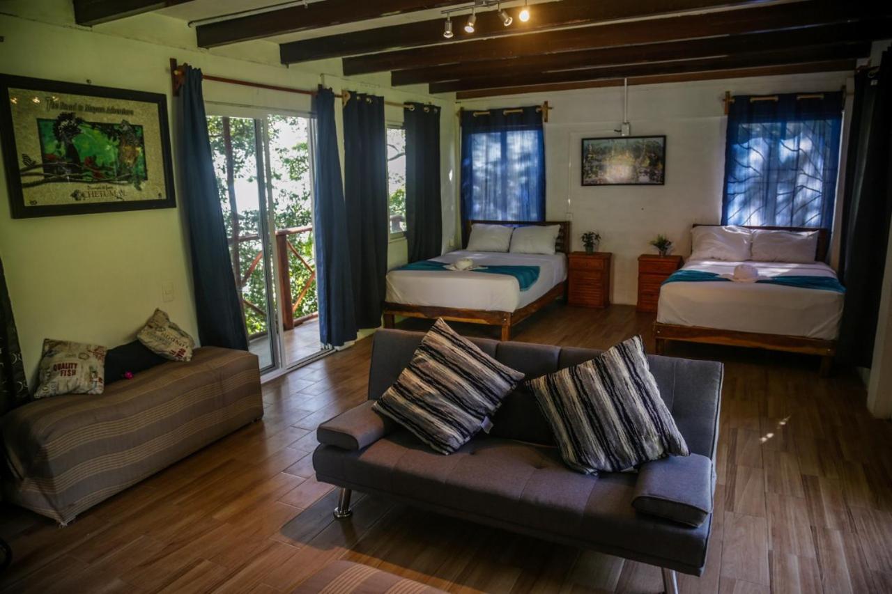 Seven Blue House Village & Lodge Bacalar Esterno foto